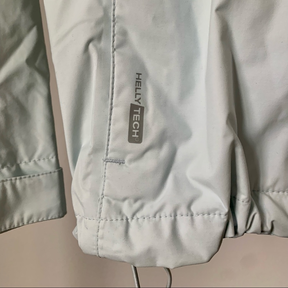 Light Blue Helly Hansen Rain Jacket - image 5